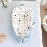 תכלת עם קרוסלה וחיות